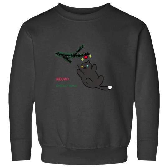 Discover Meowy Christmas! -- Pepper Neko Atsume Classic Sweatshirts