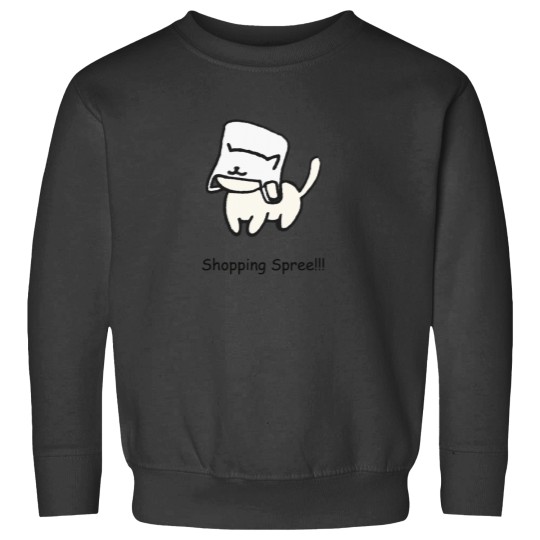 Discover Neko Atsume Shopping Spree!!! Classic Sweatshirts