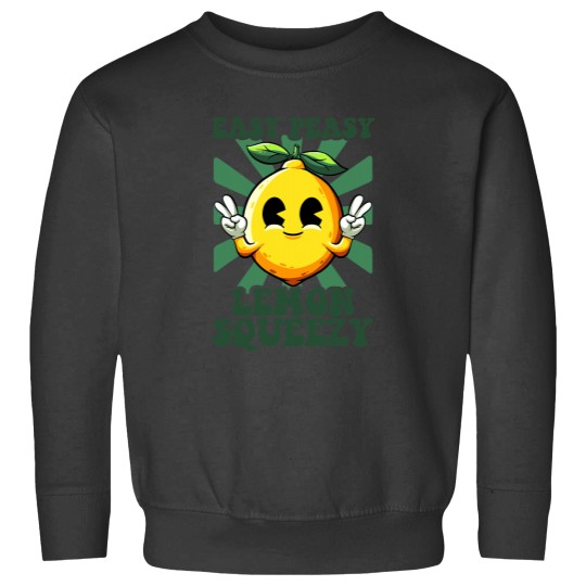 Discover Easy Peasy Lemon Squeezy Lemonade Ceo Funny Lemon Lemonade Sweatshirts