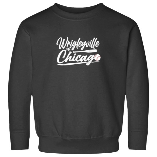 Discover Wrigleyville Chicago Baseball American Sweatshirts
