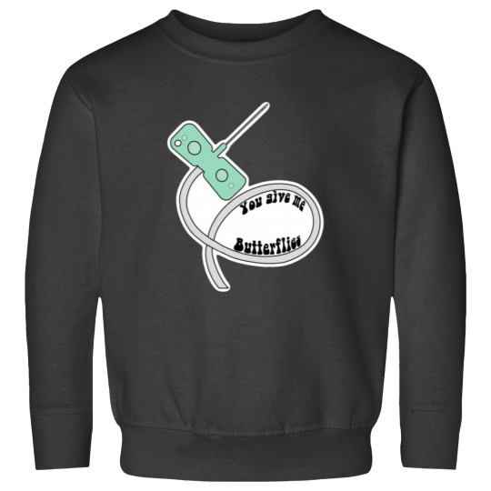 Discover Butterflies Catheter Sweatshirts