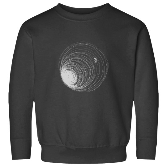 Discover Black Hole Astronauts Lost in Space by Tobe Fonseca Sweatshirts