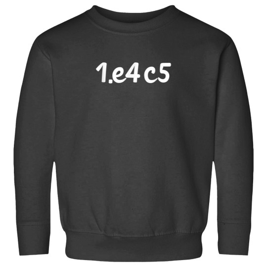 Discover Chess Lover Shirt with the Sicilian Defense Sweatshirts