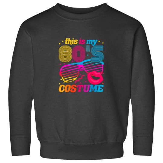 Discover Theme Party Costume 80s Sweatshirts