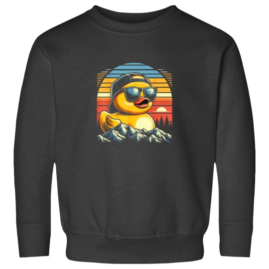Discover Cool Duck with Sunglasses Funny Ducks Sweatshirts