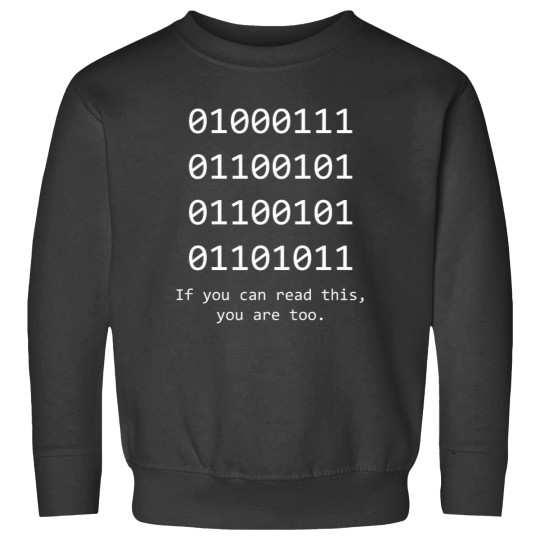 Discover Funny Computer Binary Code Programmer Developer Geek Gift Sweatshirts