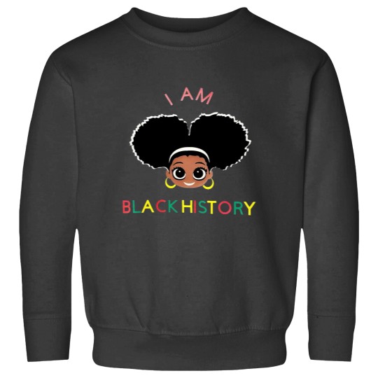 Discover I Am The Strong African Queen girls Black History Month Sweatshirts