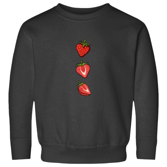 Discover Strawberry Art Strawberries Fruitarian Berry Fru Sweatshirts