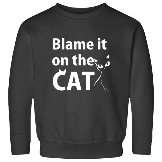 Discover Blame it on the Cat Funny Dog Lovers Sweatshirts