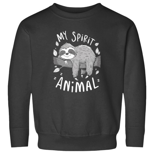 Discover Sloth My Spirit Animal Funny Sloth Sweatshirts