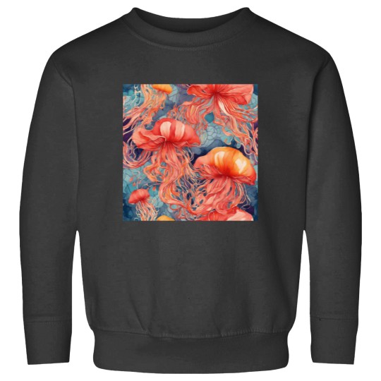 Discover Watercolor Jellyfish Sweatshirts