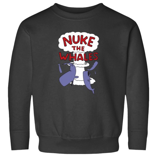 Discover Nuke the whales Classic Sweatshirts