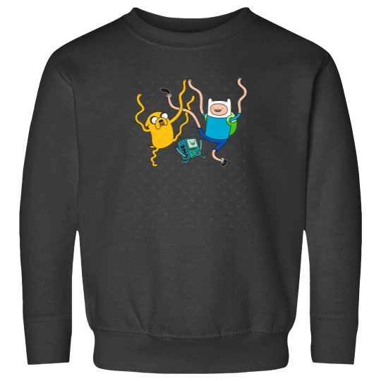 Discover Finn Jake BMO Party Sweatshirts