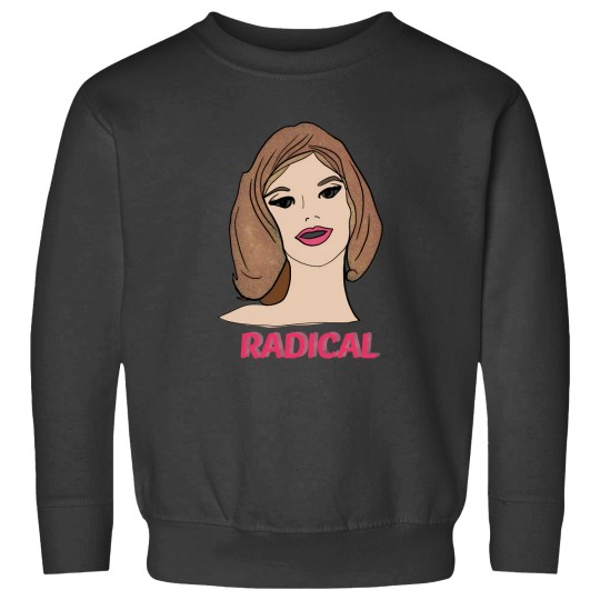 Discover Lady Head Radical Sticker 646 Sweatshirts