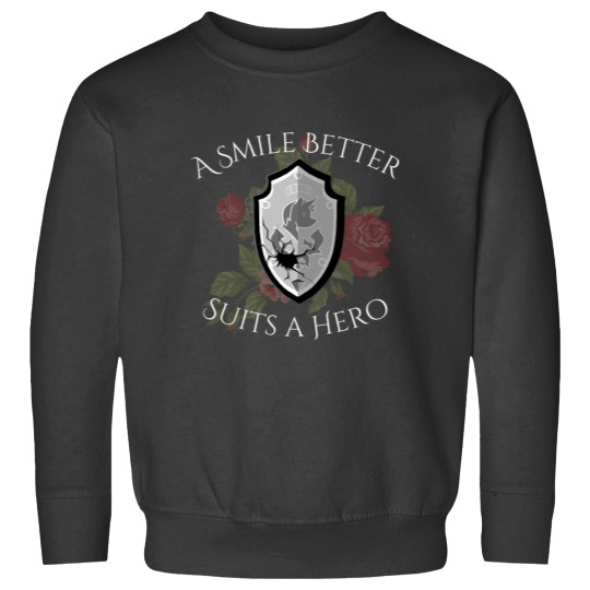 Discover A Smile Better Suits A Hero Sweatshirts