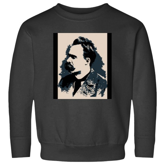 Discover Friedrich Nietzsche portrait vector drawing Sweatshirts