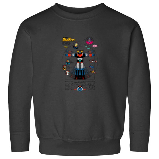 Discover 189b Grendizer DaVinci Color Sweatshirts