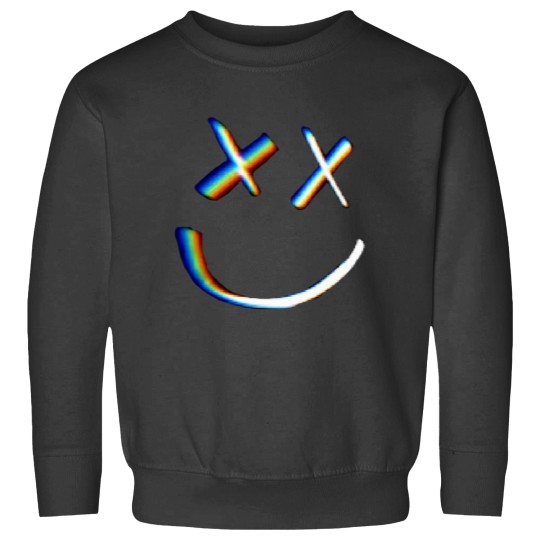 Discover Rainbow Little X's Smile Classic Sweatshirts