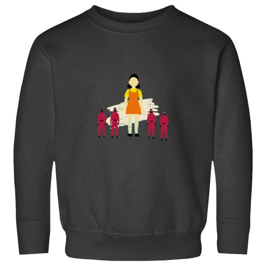 Discover The Squid Cosplay robot doll Sweatshirts