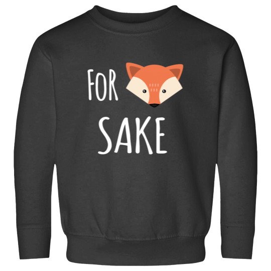 Discover For Fox Sake Fitted Sweatshirts