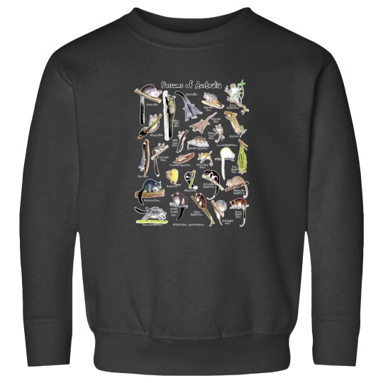 Discover Possumss of Australia (with names) Sweatshirts