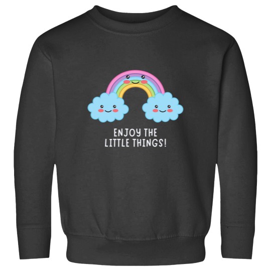 Discover Enjoy the little things - Quote Classic Sweatshirts