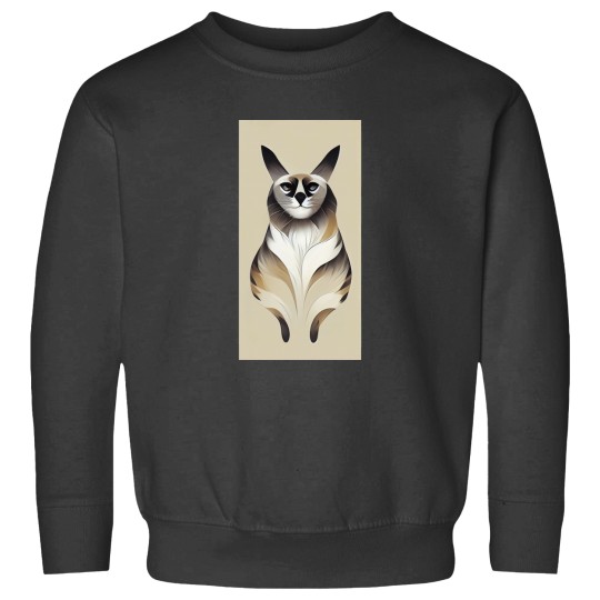 Discover Abstract Balinese cat Sweatshirts