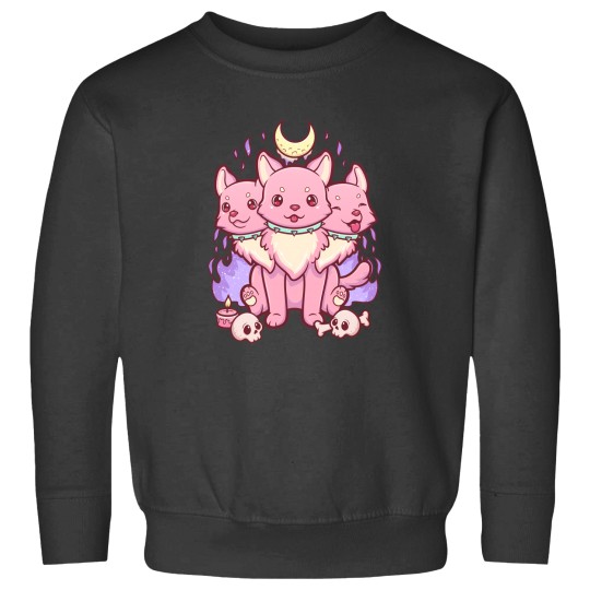 Discover Kawaii Pastel Goth Cute Creepy Occult Cerberus Sweatshirts