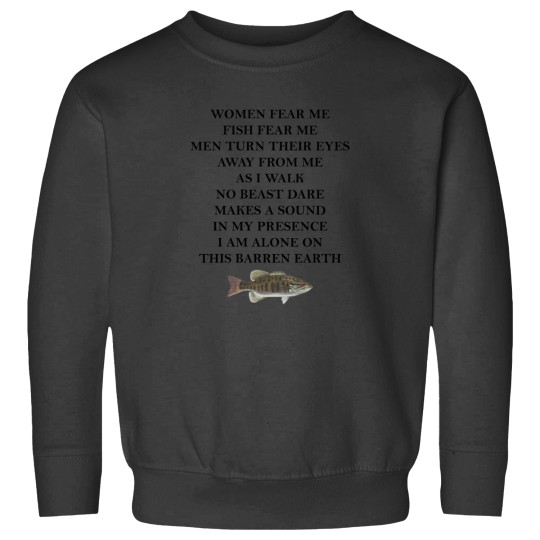 Discover Women Fear Me Fish Fear Me Sweatshirts