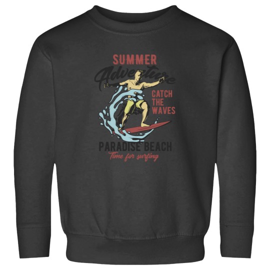 Discover Surfing Surf Surfer Surfer Surfboard Sweatshirts