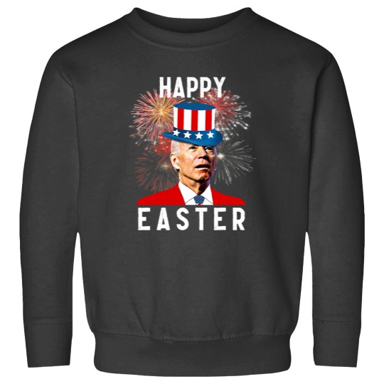 Discover Joe Bidenss Happy Easter For Funny 4th Of July Sweatshirts