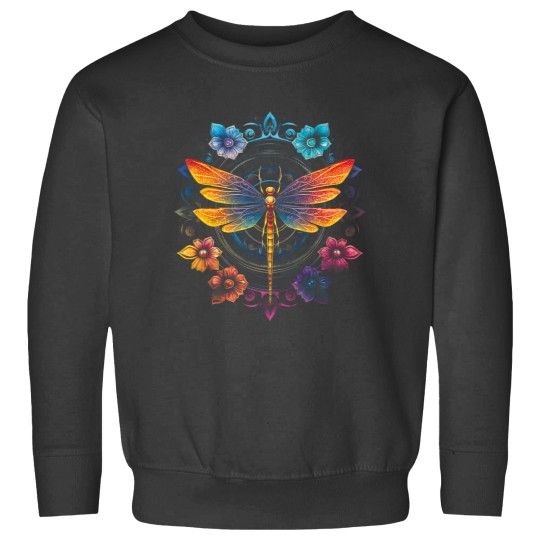 Discover Mandala Chakra Dragonfly Sweatshirts