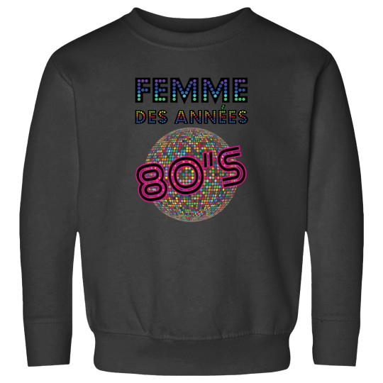 Discover Women Of The 80'S Message Cool Fun Atmosphere Disco Sweatshirts