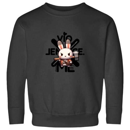 Discover angry rabbit, Evil Rabbit, i choose violence Active Sweatshirts