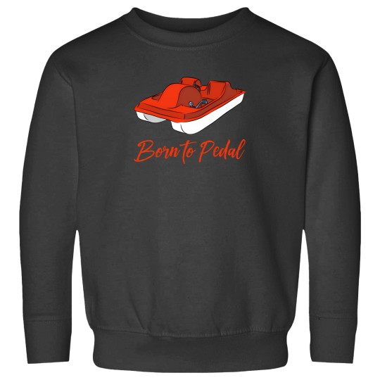 Discover Born To Pedal Red Pedal Boat Sweatshirts