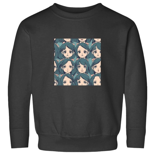 Discover Anime Wifu FaceAnime Wifu Face Pillow Sweatshirts