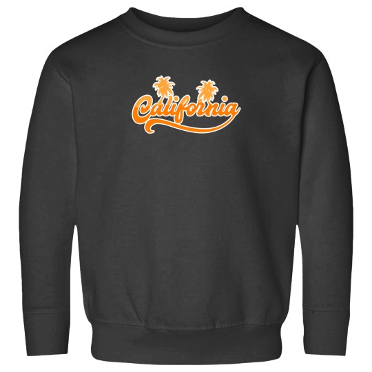 Discover Sunny Californi a (Orange) 2293 Sweatshirts