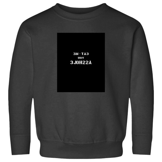 Discover Eat - Me You Asshole - 3M - Ta3 Uoy 3Joh22A - When Seen In A Mirror 6432 Sweatshirts