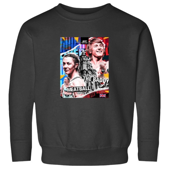Discover Paddy The Baddy Pimblett amp Molly Meatball McCann UK MMA Stars Sweatshirts