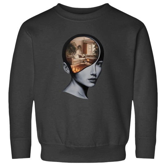 Discover Woman Thinking About Home Sweatshirts