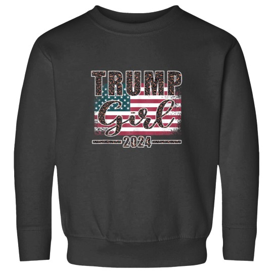 Discover Trump Girl 2024 Pro Trump Supporter for Women Leopard Print Tank Top Sweatshirts