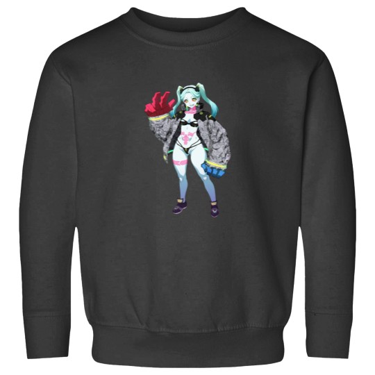 Discover Rebecca cyberpunkss edgerunners Sweatshirts