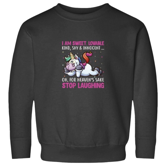 Discover Cute Funny Sarcastic Unicorns Sweatshirts