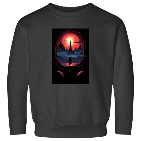 Discover Science Fiction Landscape Sweatshirts