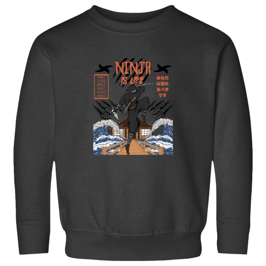 Discover Ninja Is Life Sweatshirts