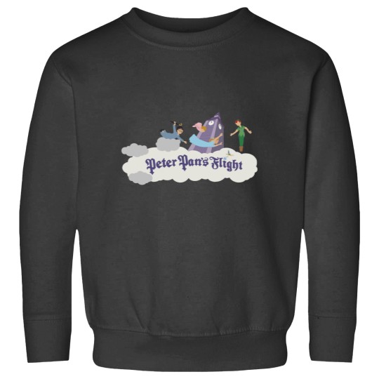 Discover Peter pans flight ride Sweatshirts