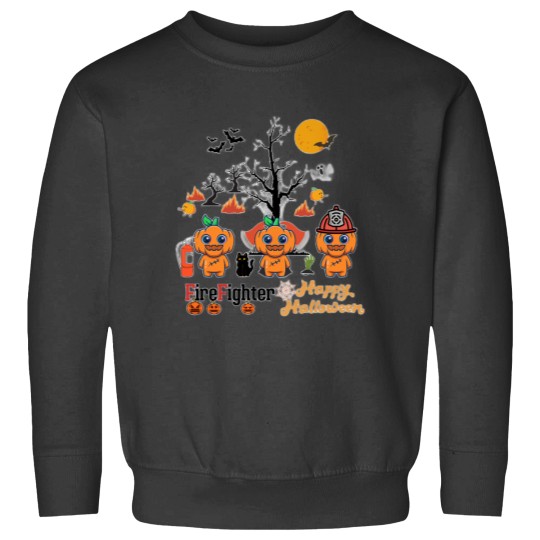 Discover Firefighter Halloween - Firefighter  Happy Halloween Sweatshirts