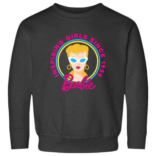 Discover Womens Barbies 60th Anniversary Inspiring Girls Since 59 VNeck Sweatshirts