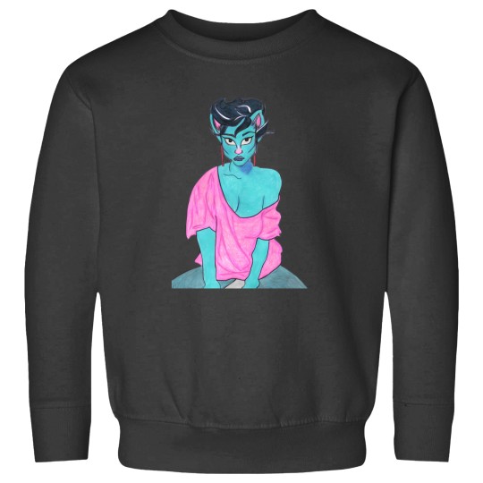 Discover 80'S Blue Cat Lady Sweatshirts