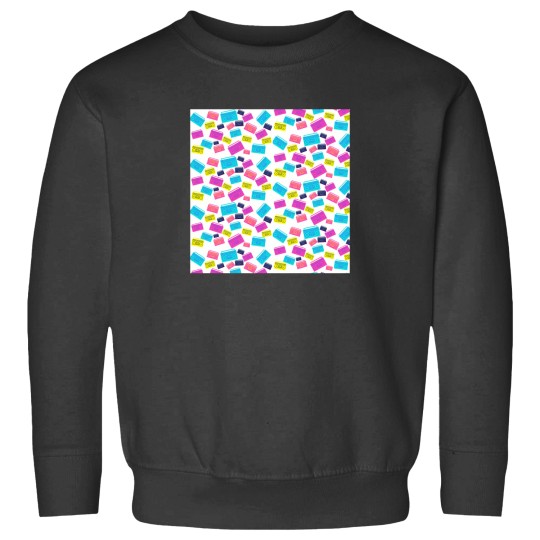 Discover 80'S Boombox Print Sweatshirts